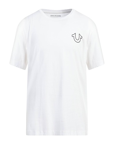 TRUE RELIGION T-shirt White 100% Cotton