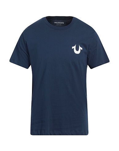TRUE RELIGION Ｔシャツ ミッドナイトブルー コットン 100%