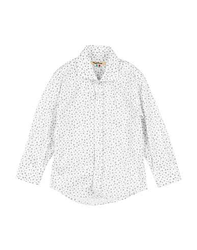 NUPKEET Patterned shirt White 100% Cotton