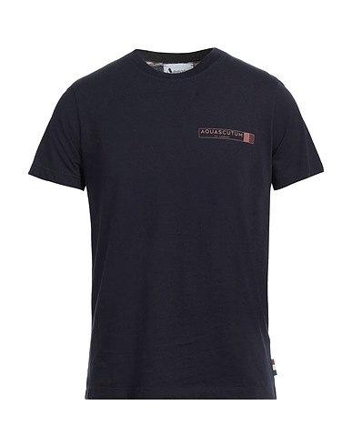 AQUASCUTUM ACTIVE T-shirt Blu notte 100% Cotone