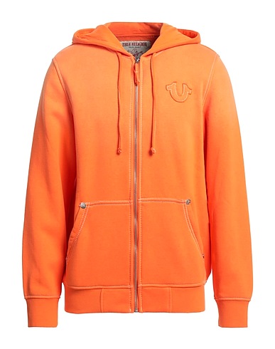 TRUE RELIGION Felpa Arancione 80% Cotone, 20% Poliestere