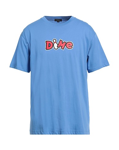 DIME T-shirt Celeste 100% Cotone