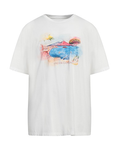 JACOB COHЁN T-shirt Bianco 100% Cotone