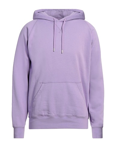 POP TRADING COMPANY Hooded sweatshirt Lilac 100% Cotton