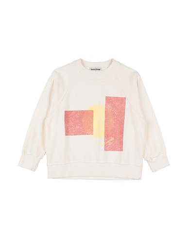 TOCOTO VINTAGE Sweatshirt Cream 100% Cotton