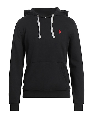 U.S.POLO ASSN. Hooded track jacket  Red 100% Cotton