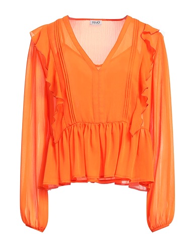 LIU •JO Top Orange 100% Polyester