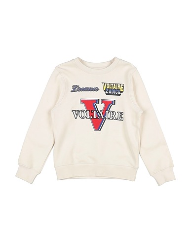 ZADIG&VOLTAIRE Felpa Avorio 100% Cotone, Elastan