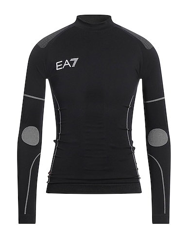 EA7 T-shirt Black 80% Polyamide, 15% Polyester, 5% Elastane