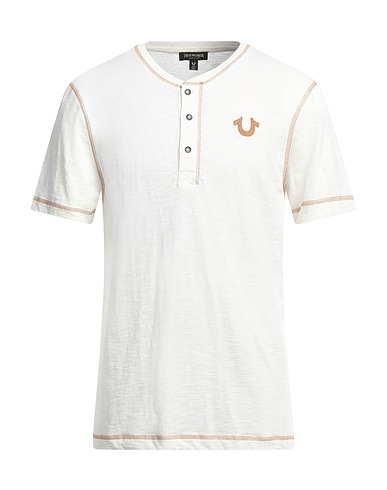 TRUE RELIGION Ｔシャツ オフホワイト コットン 100%