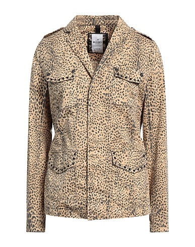 MASON'S Jacket Beige 98% Cotton, 2% Elastane