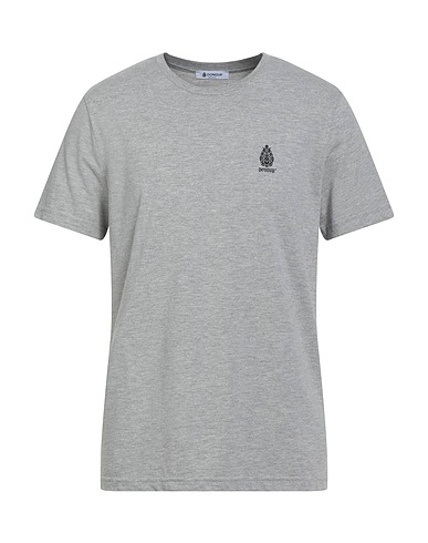 DONDUP Basic T-Shirt Light grey 100% Cotton