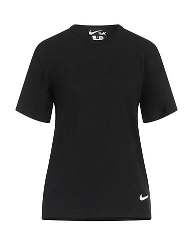 NIKE Athletic sweatshirts Black 100% Cotton