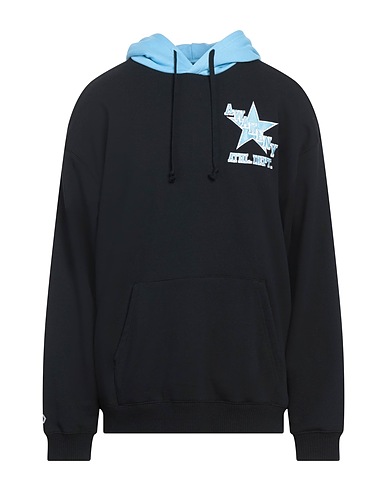 CONVERSE Felpa Blu notte 84% Cotone, 16% Poliestere