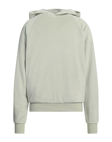 ADIDAS Hooded track jacket  Sage green 75% Cotton, 25% Recycled polyester