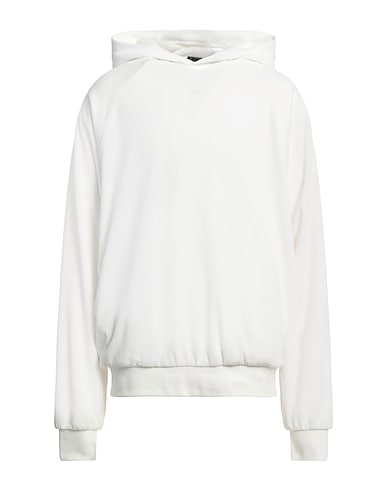 ADIDAS Hooded sweatshirt White 75% Cotton, 25% Recycled polyester