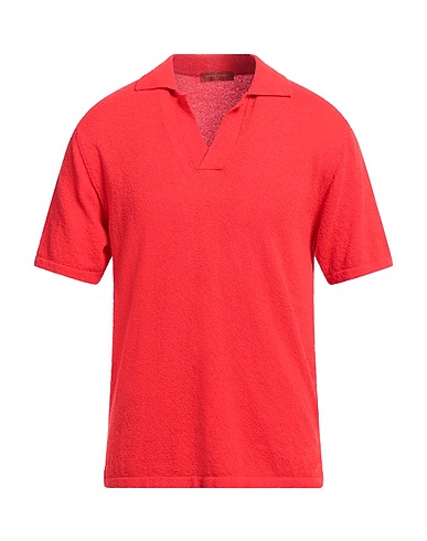 DANIELE FIESOLI Sweater Red 74% Cotton, 26% Polyamide