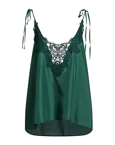 P.A.R.O.S.H. Top en soie 100% Soie, Coton, Polyester