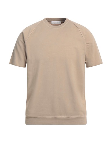 DANIELE FIESOLI Sweatshirt Khaki 95% Cotton, 5% Elastane