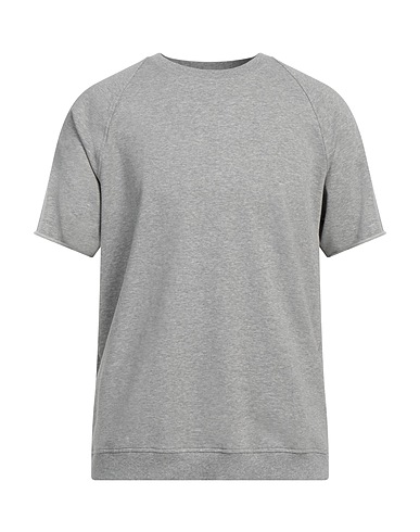 DANIELE FIESOLI Sweatshirt Grey 95% Cotton, 5% Elastane