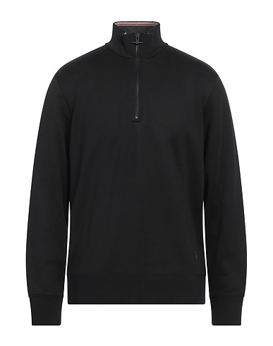 DUNHILL Sweatshirt Black 76% Cotton, 24% Mulberry silk