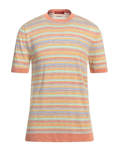 DANIELE FIESOLI Sweater Rust 100% Linen