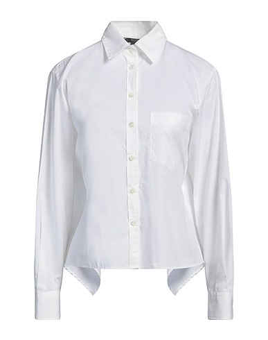SEVENTY VENEZIA Solid colour shirts & blouses White 100% Cotton