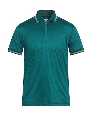 DANIELE FIESOLI Polo shirt Green 100% Cotton