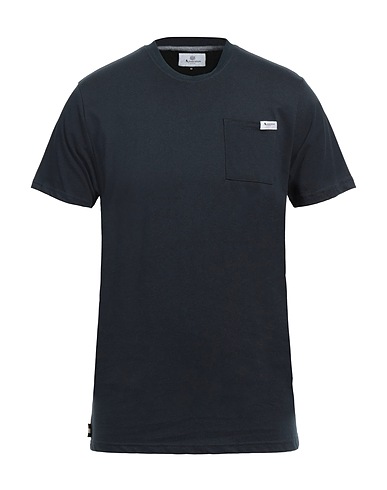 AQUASCUTUM ACTIVE Basic T-Shirt Midnight blue 100% Cotton