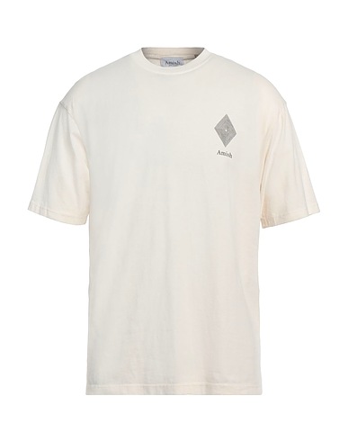 AMISH SUPPLIES Basic T-shirt Ivory 100% Cotton