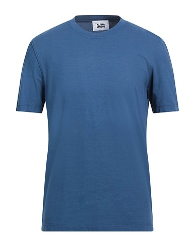 ALPHA STUDIO T-shirt Avio 98% Cotone, 2% Elastan