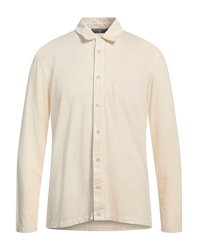 DANIELE FIESOLI Linen shirt 92% Linen, 8% Elastane