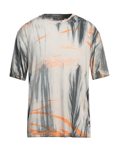DANIELE FIESOLI T-shirt Grey 89% Cupro, 11% Elastane