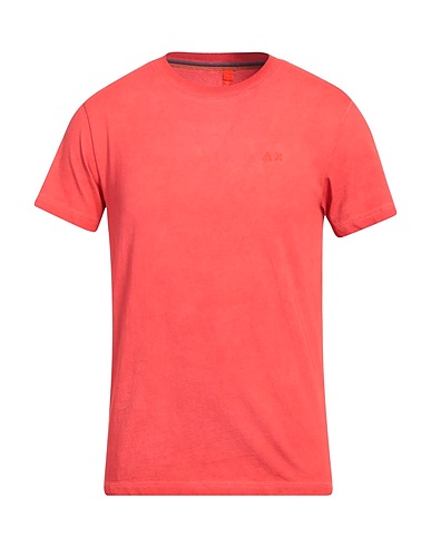 SUN 68 T-shirt Corallo 100% Cotone