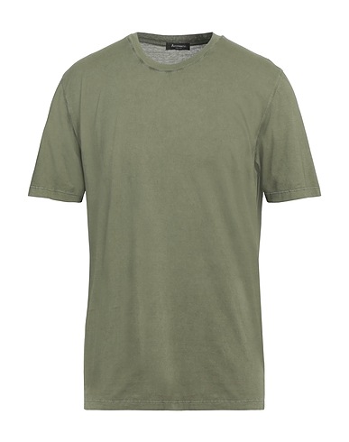 AROVESCIO Basic T-shirt Military green 100% Supima®