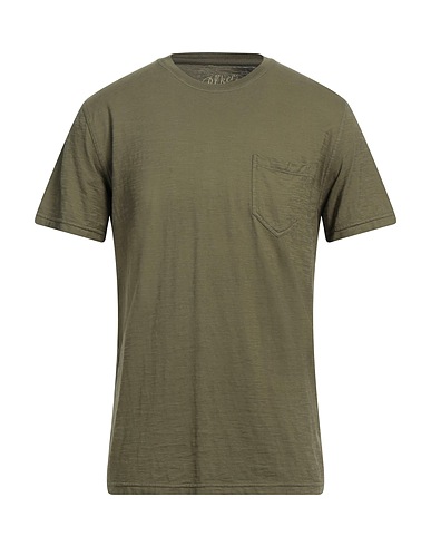 BL'KER Basic T-Shirt Militärgrün 100% Baumwolle