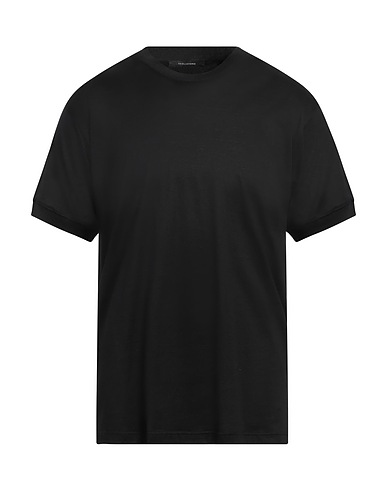TAGLIATORE Basic T-shirt Black 100% Cotton