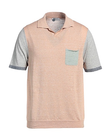 HERITAGE Pullover Cammello 68% Lino, 32% Cotone