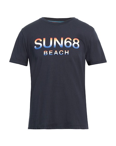 SUN 68 T-shirt Midnight blue 100% Cotton