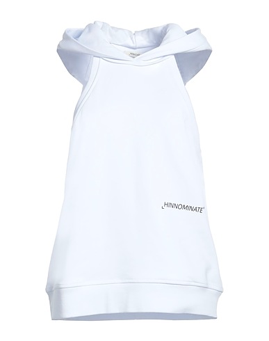 HINNOMINATE Hoodie Weiß 100% Baumwolle, Elastan