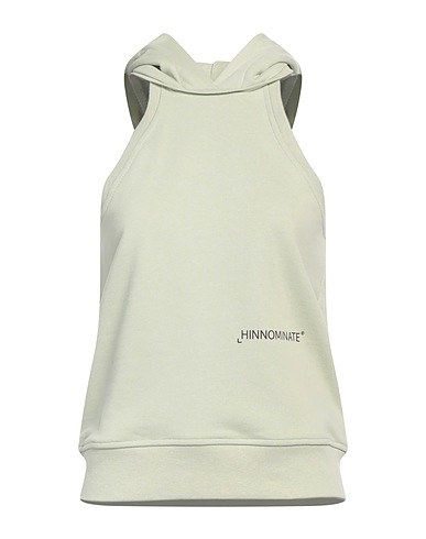 HINNOMINATE Hooded track jacket  Sage green 100% Cotton