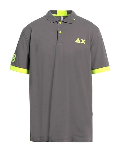 SUN 68 Polo Plomb 95% Coton, 5% Élasthanne