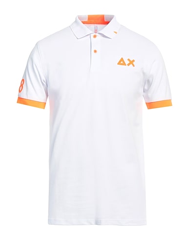 SUN 68 Polo shirts 95% Cotton, 5% Elastane