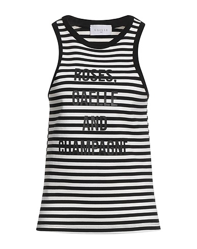 GAëLLE Paris Vest Black 69% Viscose, 26% Polyamide, 5% Elastane
