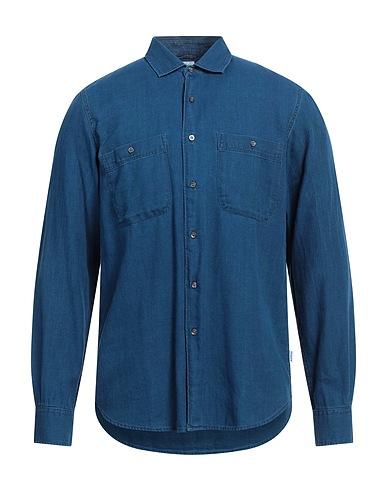 ASPESI Denim shirt Blue 100% Cotton