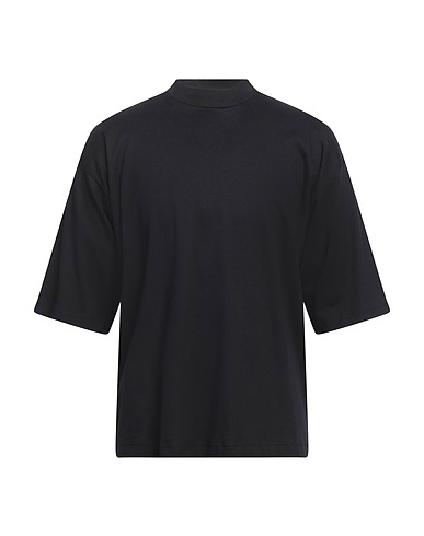 DANIELE FIESOLI Basic T-Shirt Schwarz 100% Baumwolle