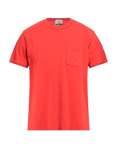 HERITAGE Basic T-Shirt Rust 90% Cotton, 10% Elastane