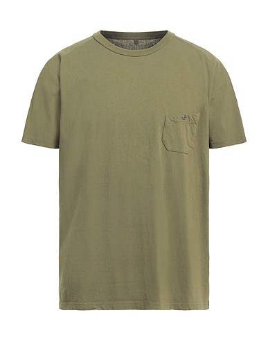 NIGEL CABOURN T-shirt Military green 100% Cotton