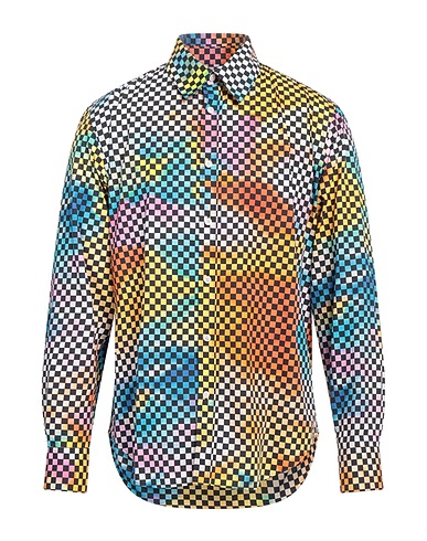 DESTIN チェック柄シャツ ブラック コットン 100%