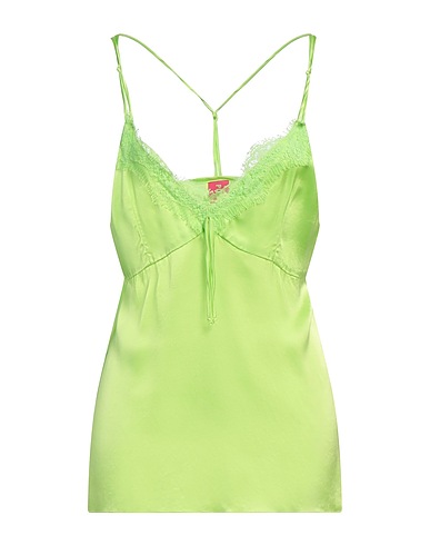 PINK MEMORIES Camisole Lime green 95% Viscose, 5% Elastane